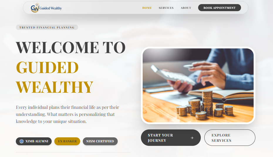 Guided Wealthy Website Frame